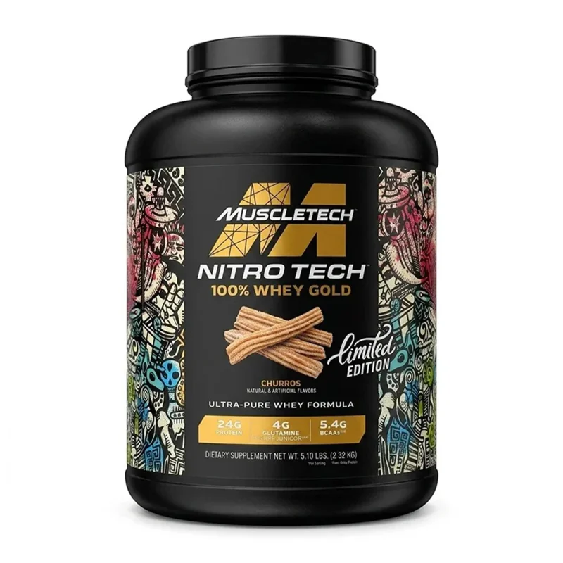 پروتئین وی ترکیبی نیتروتک برند ماسل تک  2.32 کیلوگرم MuscleTech Whey Gold | اورجینال