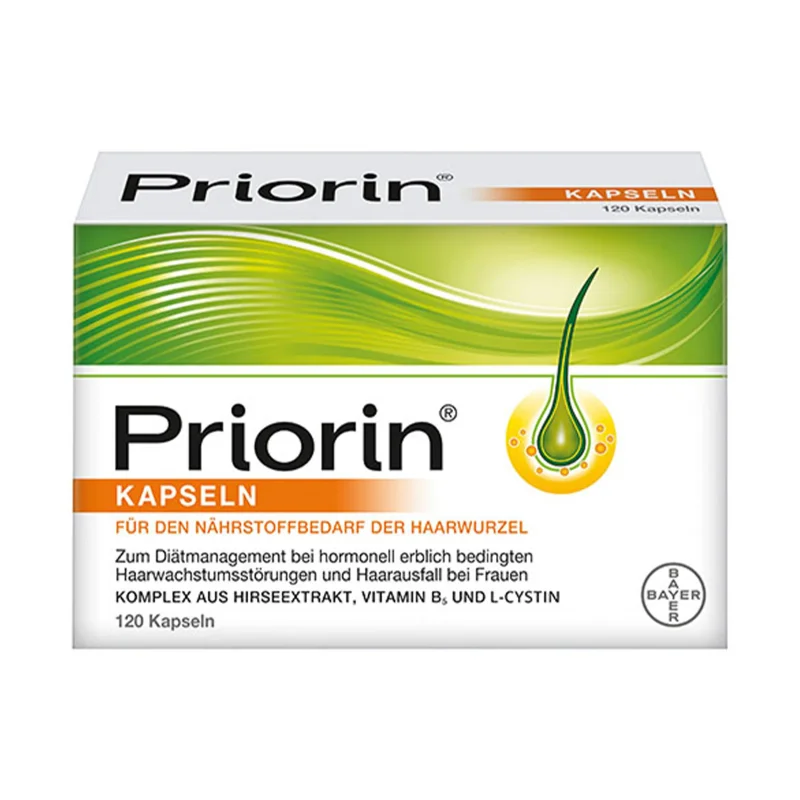 کپسول پریورین 120 عددی اورجینال Priorin برای ریزش مو