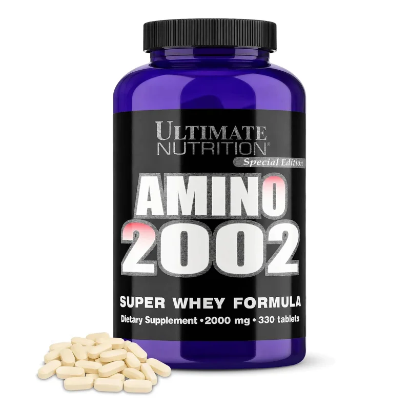 قرص آمینو 2002 آلتیمیت نوتریشن 330 عددی | ULTIMATE NUTRITION AMINO 2002  | اورجینال