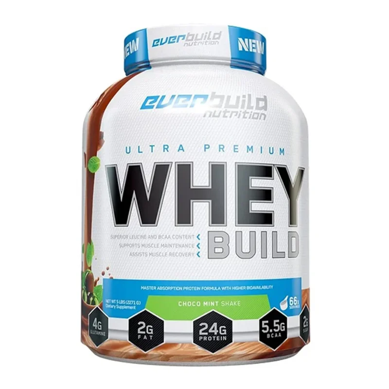 مکمل ورزشی پروتئین وی اوربیلد نوتریشن 2.271 کیلوگرم Whey Build 5LB | اورجینال