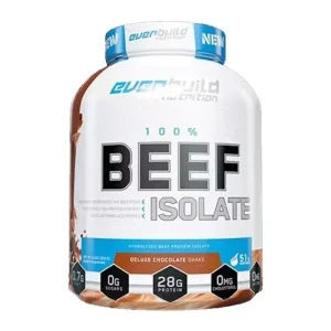 مکمل پروتئین بیف ایزوله «اورجینال» برند اوربیلد 1816 گرمی everbuild isolated beef