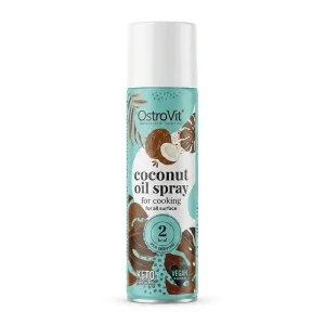 اسپری روغن نارگیل مخصوص پخت و پز برند استروویت ۲۵۰ میلی لیتری Ostrovit Coconut oil spray