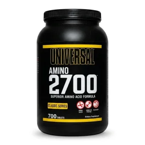 مکمل آمینو قرصی ۲۷۰۰ اورجینال برند یونیورسال ۷۰۰ عددی  Universal Amino 2700 - 700 Tabs