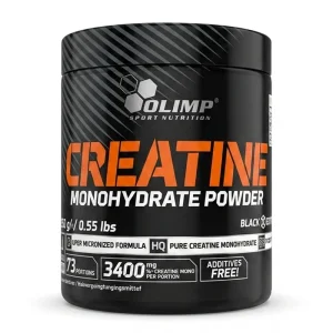 مکمل کراتین مونوهیدرات «اورجینال» برند الیمپ ۲۵۰ گرمی Olimp Creatine Monohydrate Powder