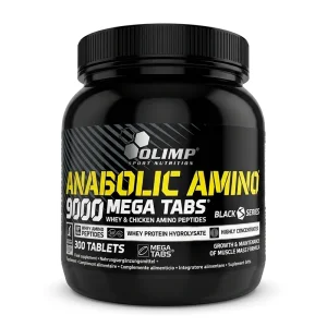 مکمل قرصی آنابولیک آمینو 9000 «اورجینال» برند الیمپ Olimp Anabolic Amino 9000 Mega Tabs