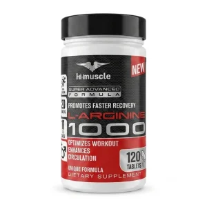 قرص ال-آرژنین 1000 های ماسل 120 عدد  L-Arginine HCL 1000mg
