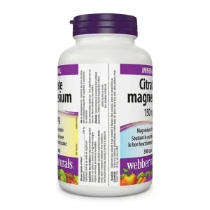 قرص منیزیم سیترات وبر نچرالز «اورجینال» ۳۰۰ عددی Webber Naturals Magnesium Citrate