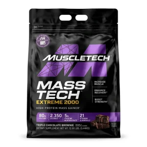 مکمل مس گینر (اورجینال) تک اکستریم ۲۰۰۰ ماسل تک ۵.۴۴ کیلوگرم (MuscleTech Mass Tech Extreme 2000)