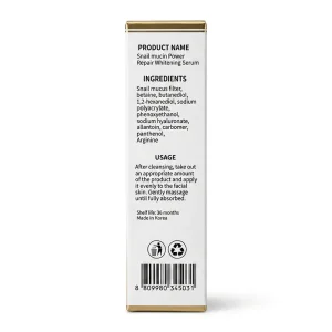 سرم ترمیم‌کننده و روشن‌کننده پوست حلزون فیرز بیوتی ۱۰۰ میلی‌لیتری (Fares Beauty Snail Mucin Power Repair)