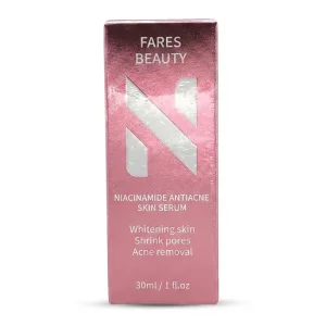 سرم ضد جوش و روشن‌کننده نیاسینامید فیرز بیوتی ۳۰ میلی‌لیتر (Fares Beauty Niacinamide Skin Serum)