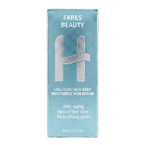 سرم آبرسان و ترمیم‌کننده هیالورونیک اسید فیرز بیوتی ۳۰ میلی‌لیتر (Fares Beauty Hyaluronic Acid Serum)