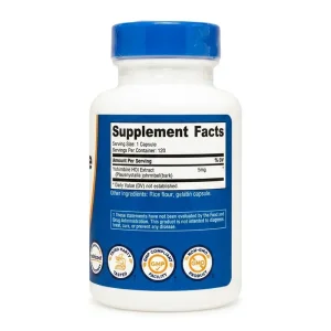 کپسول چربی سوز یوهمبین نوت‌ریکاست ۵ میلی‌گرم  ۱۲۰ عددی (Nutricost Yohimbine HCl)