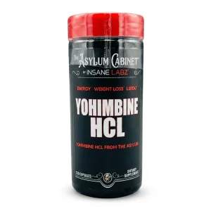 کپسول یوهمبین hcl «اورجینال» انسین لبز ۲.۵ میلی‌گرم ۱۲۰ عددی (Insane Labz Yohimbine HCl)
