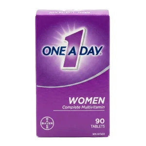 کپسول مولتی ویتامین کامل one a day «اورجینال» مخصوص بانوان برند بایر ۹۰ عددی (Bayer One A Day Women)