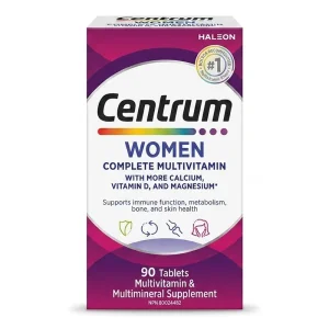 کپسول مولتی ویتامین «اورجینال» سنتروم مخصوص بانوان  ۹۰ عددی (Centrum Women)