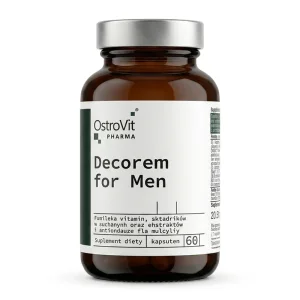 کپسول تقویت آقایان استروویت فارما ۶۰ عددی  OstroVit Pharma Decorem for Men 60 Capsules