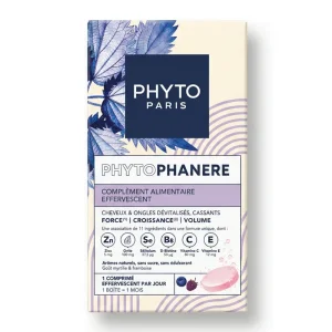 قرص جوشان تقویت مو و ناخن فیتو فانر ۳۰ عددی | Phyto Phytophanere Effervescent Tablets