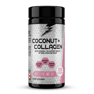 کپسول  کوکونات کلاژن و روغن نارگیل اورجینال نوتری‌فیوژن ۱۲۰ عددی | NutriFusion Coconut + Collagen