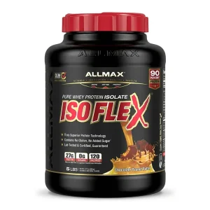 پروتئین وی ایزوله «اورجینال» ایزوفلکس آلمکس ۲.۲۷ کیلوگرمی  | Allmax ISOFLEX Pure Whey Protein Isolate