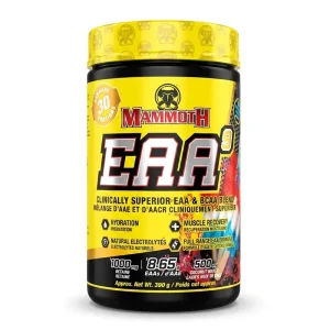 مکمل آمینو EAA ای‌ای‌ای ماموت (Mammoth EAA) - ۳۹۰ گرمی