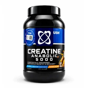 مکمل کراتین مونوهیدرات آنابولیک 5000 برند یو اس ان 900 گرمی| USN Creatine Anabolic 5000 All-in-One Amino Stack| اورجینال