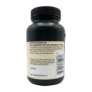 مکمل امگا 3 6 9 سافت‌ ژل 90 عددی برند بالک Bulk | حاوی روغن ماهی، بذر کتان و آفتابگردان | اورجینال