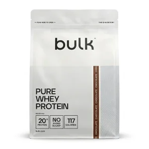 مکمل پروتئین وی کیسه ای 900 گرم برند بالک (29 سروینگ) Bulk  Pure Whey Protein | اورجینال