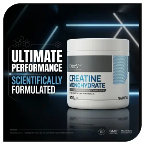 کراتین بدنسازی مونوهیدرات «اورجینال» برند استروویت ۳۰۰ گرمی Ostrovit monohydrate creatine