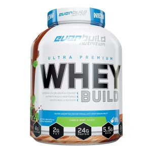 مکمل ورزشی پروتئین وی برند اوربیلد 2.271 کیلوگرم everbuild whey protien | اورجینال