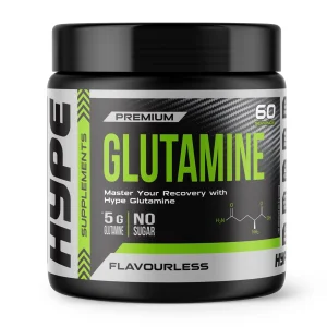 مکمل گلوتامین 300 گرم  L-Glutamine برند Hype | اورجینال