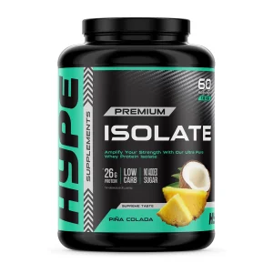 پروتئین وی ایزوله 1.8 کیلوگرمی 60 سروینگ برند هایپ Hype Premium Isolate | اورجینال