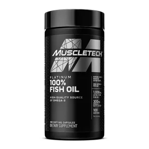 کپسول امگا 3 ماسل تک پلاتینیوم 100 عدد سافت‌ ژل | Platinum Fish Oil | اورجینال