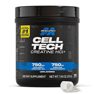 کراتین سل تک «اورجینال» کرکتور برند ماسل تک 274 گرم (MuscleTech Cell-Tech Creactor)