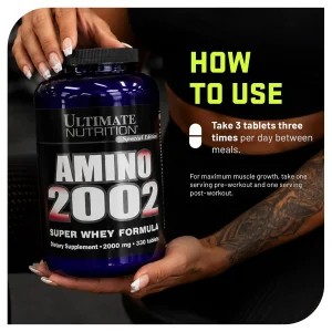 قرص آمینو 2002 آلتیمیت نوتریشن | ULTIMATE NUTRITION AMINO 2002  | اورجینال