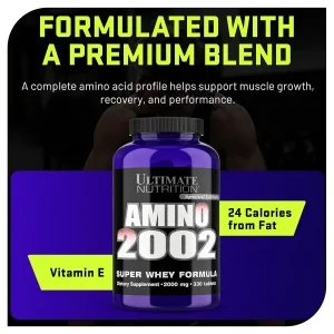 قرص آمینو 2002 آلتیمیت نوتریشن | ULTIMATE NUTRITION AMINO 2002  | اورجینال