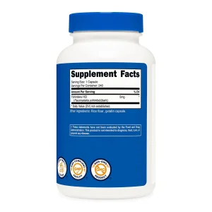 کپسول چربی سوز یوهمبین نوت‌ ریکاست 5 میلی گرم Nutricost Yohimbine HCl اورجینال