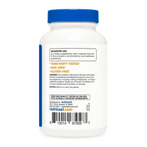 کپسول چربی سوز یوهمبین نوت‌ ریکاست 5 میلی گرم Nutricost Yohimbine HCl اورجینال