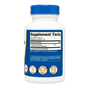 کپسول چربی سوز یوهمبین نوت‌ ریکاست 5 میلی گرم Nutricost Yohimbine HCl اورجینال