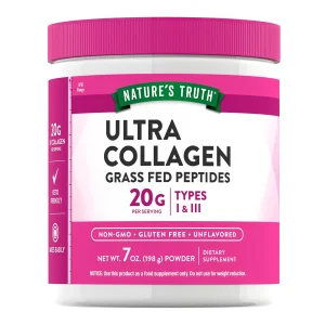 پودر کلاژن نیچرز تروس 198  گرمی Nature’s Truth Ultra Collagen | اورجینال