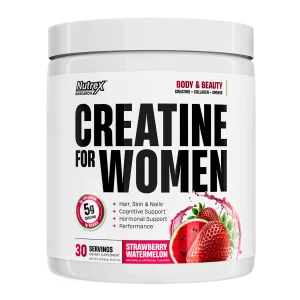 کراتین مخصوص بانوان ناترکس ریسرچ 314.9 گرمی 30 سروینگ Creatine For Women با کلاژن و آمینواسیدها | اورجینال