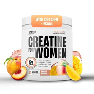 کراتین مخصوص بانوان ناترکس ریسرچ 314.9 گرمی 30 سروینگ Creatine For Women با کلاژن و آمینواسیدها | اورجینال