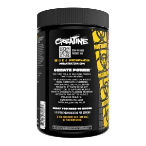 کراتین مونوهیدرات موتانت 300 گرمی | 60 سروینگ MUTANT Creatine