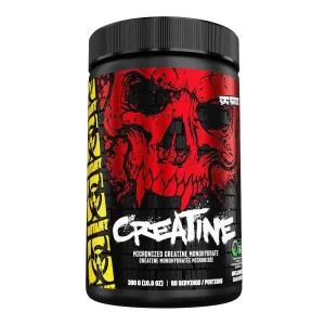 کراتین مونوهیدرات موتانت 300 گرمی | 60 سروینگ MUTANT Creatine