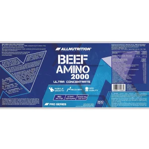قرص بیف آمینو 2000 برند آل نوتریشن 300 عددی ALLNUTRITION Beef Amino 2000 | اورجینال