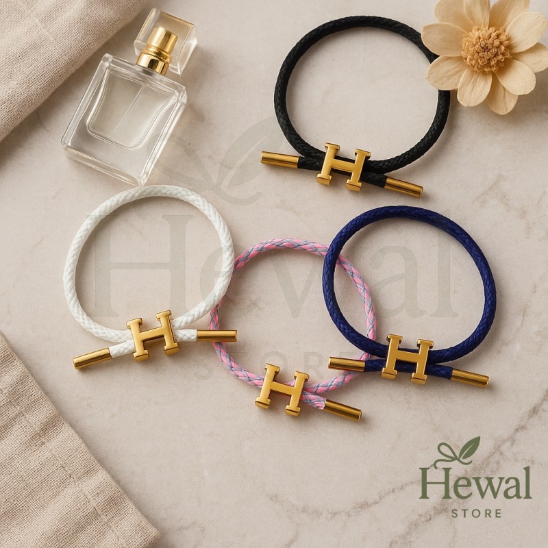 دستبند بافت هرمس