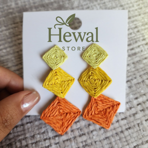 گوشواره رنگی