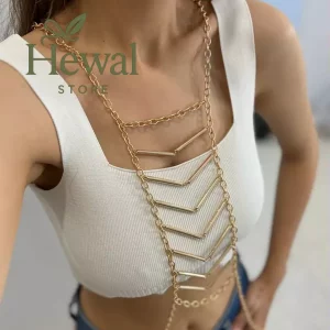 زنجیر بدن استیل مه تاب