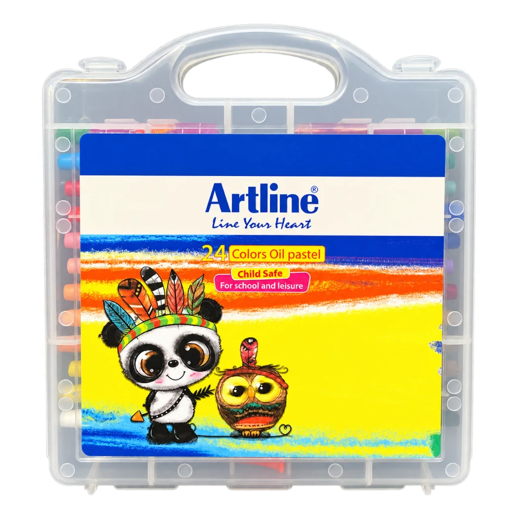 پاستل روغنی 24 رنگ کیفی 440PL24 Artline