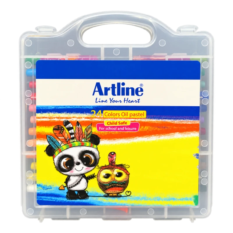 پاستل روغنی 24 رنگ کیفی 440PL24 Artline