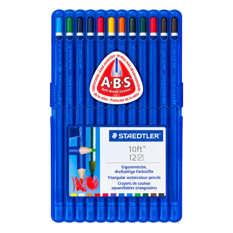مداد رنگی 12 رنگ Ergosoft(Staedtler)